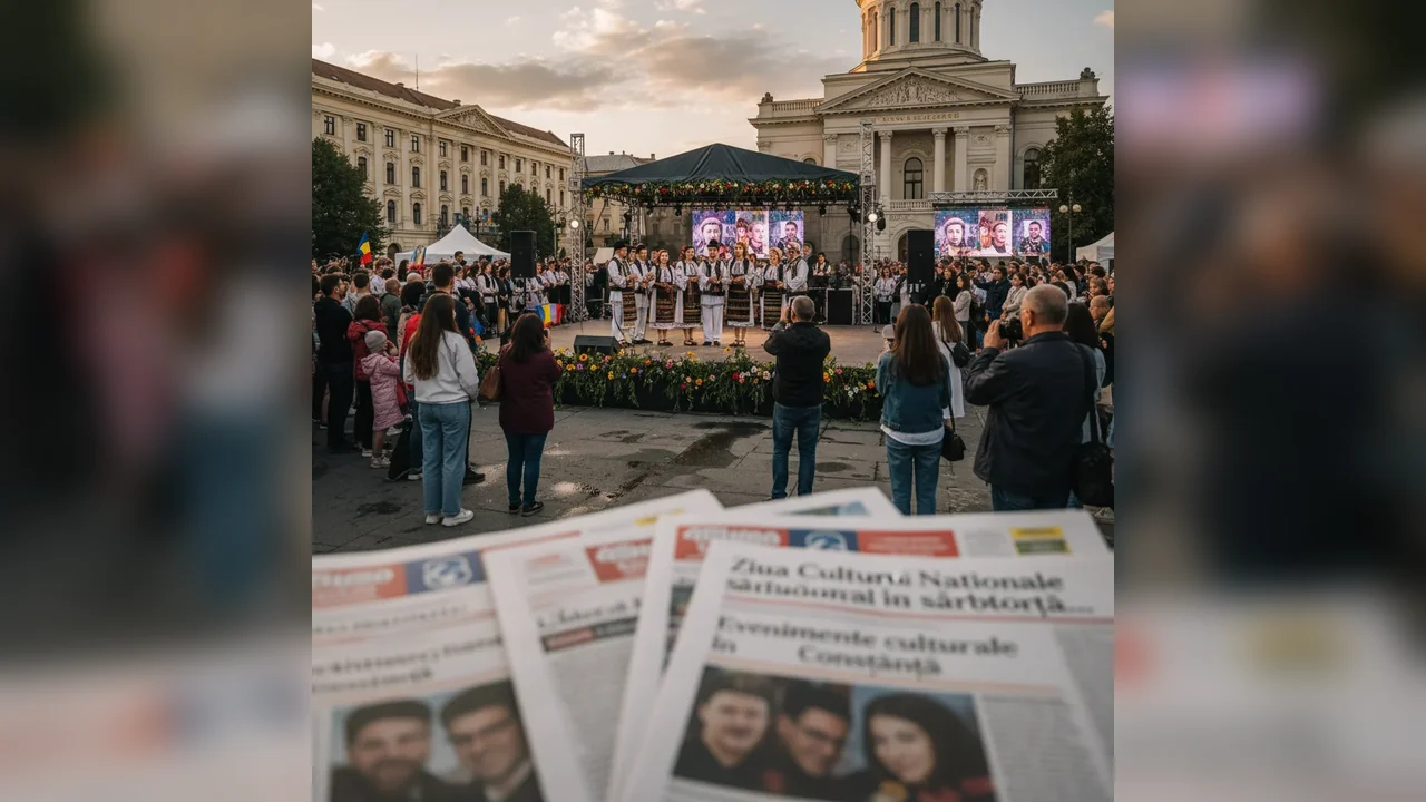 Ziua Culturii Naționale, reflectată în presa din Constanța prin relatări despre manifestările din țară
